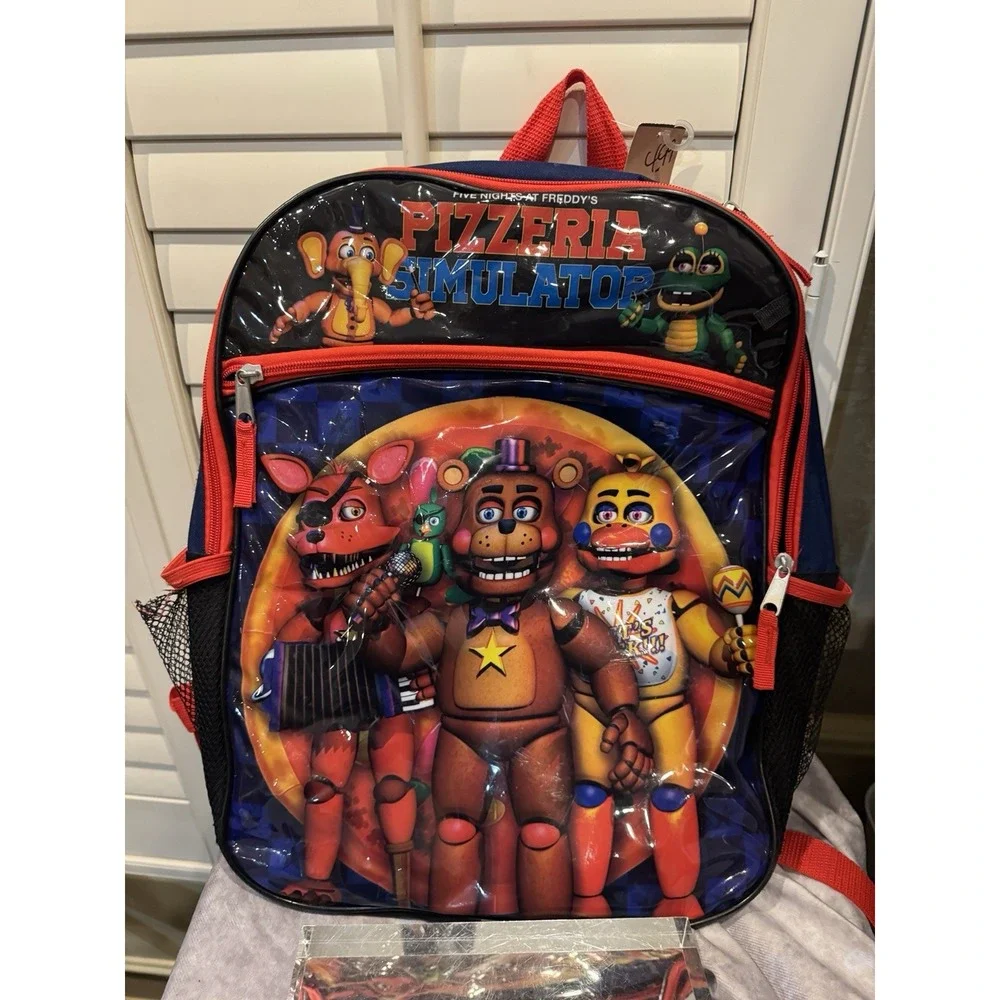 FIVE 5 NIGHTS at FREDDYS FNAF Backpack Freddy Foxy‎ pizzeria simulator